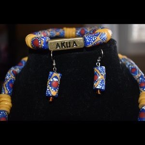 African Beads Necklace Set
